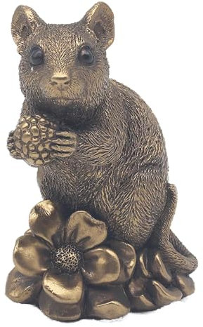 Leonardo Collection The Reflections Mouse With Berry Figurines Statues For Home Decor | Ideal Ornaments Friendship Gifts For Women & Men | Lovely Table Centerpiece & Living Room Accessories