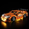 Kyglaring LED Licht Set für Lego 42204 Technic Fast and Furious Toyota Supra MK4 – Kompatibles Lichterset mit Einfacher Installation, Ohne 42204 Modell (Nur LED-Lichter)