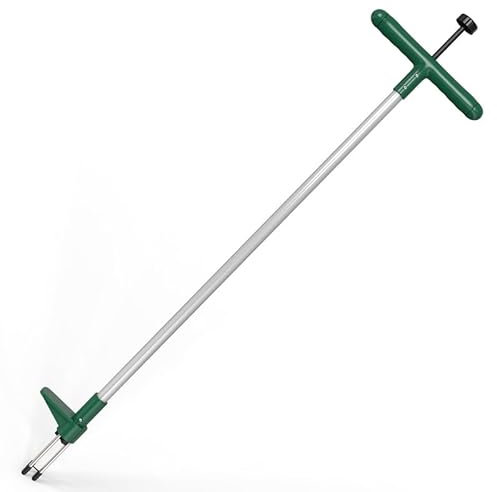 Stand Up Weed Puller,Weeder Hand Tool with 3 Claws,Weed Root Pulling Tool and Picker for Dandelion, Standup, Grabber Manual Garden Lawn Tool Remover 100cm