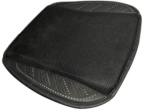 Rechory Cooling Car Seat Cushion - Car Cushions for Driving with 5 Fans,Anti-Slip Pad, 3 Adjustable Speeds Mat for Chair Men Women Summer Truck Home Sofa