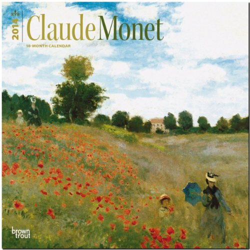 Claude Monet 2014: Original BrownTrout-Kalender [Mehrsprachig] [Kalender] (Wall-Kalender)