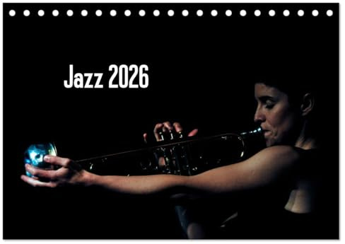 Jazz 2026 (Tischkalender 2026 DIN A5 quer), CALVENDO Monatskalender: Portraits von Jazzmusikern - fotografiert von Gerhard Klein (CALVENDO Kunst)