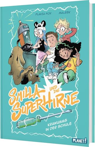 Smilla und die Superhirne: Krawumms in der Schule | Lustiges Comic-Schul-Abenteuer - ideal für Kinder ab 8 Jahren