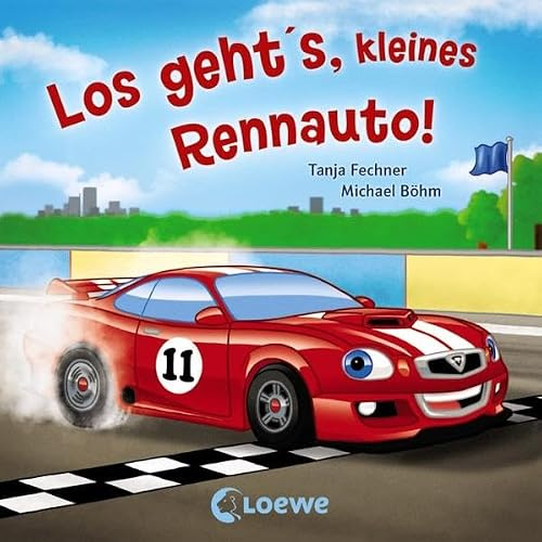 Coole Fahrzeuge - Los geht's, kleines Rennauto!