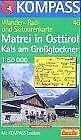 Matrei (Osttirol) - Venedigergruppe: Mit Kurzführer, alpinen Skirouten und Radrouten. 1:50000 (KOMPASS Wanderkarte)