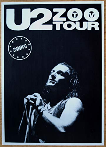 U2 Poster Nr. 5 Format 62 x 86 cm Original von 1993