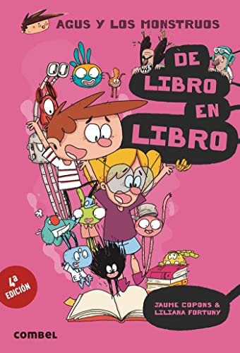 De libro en libro (Agus y los Monstruos 6) - Fomenta la Lectura con Esta Novela Gráfica Infantil