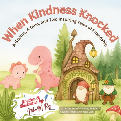 When Kindness Knocked: A Gnome, A Dino, and Two Inspiring Tales of Friendship, dinosaur stories for preschoolers: children storybooks about courage, ... bedtime stories (Stars and Sweet Dreams)