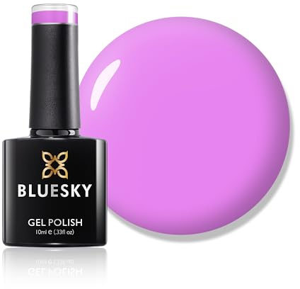 Bluesky Gel Nail Polish 10ml, Lollipop - CS21 | Goes on thin like varnish and wears like gel, holding a glass-like shine through a fortnight of washing up.