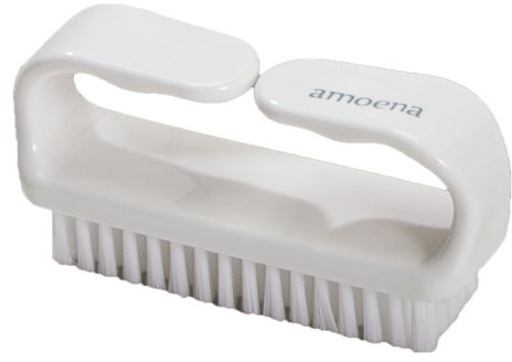 amoena Soft Contact Bürste zur Reinigung der Brustprothese | Sehr weiche und abgerundete Borsten | Beschädigen nicht die Haftfläche