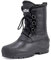Polar Herren Dreck Schnüren Short Nylon Winter Schnee Regen Schnüren Lässig Ente Stiefel - Schwarz - BLK46 AYC0141