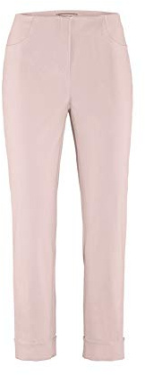 Stehmann Igor-680, sportive 7/8 Damenhose, in vielen weiteren Farben erhaeltlich, Größe 46, Farbe soft rosé