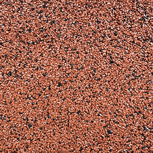 20kg Buntsteinputz Mosaikputz 1-2mm SOP53 Hellbraun/Schwarz - Hergestellt in Bayern -