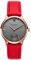 Kistanio Stratolia Damenuhr mit Lederarmband Analog Saphirglas Rose Silbergrau STR-31-014