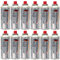 12 x Go System Ventil Gas Kartusche Camping Kocher Brenner Butan/Propan 227 g