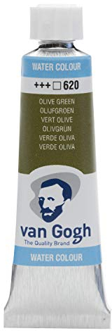 Van Gogh Aquarellfarbe, 10ml Tube, Olivgrün 620