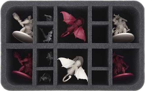 Feldherr HS065DC13 Schaumstoffeinlage kompatibel mit Descent: Reise ins Dunkel 2. Edition - Prophezeiung eines neuen Anfangs