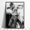 shuimanjinshan James Dean Schwarz Weiß Heißes Ölgemälde Lesen Filmstar Poster Drucken Wandkunst Leinwand Bild Home Wohnzimmer Dekor 50x70CM Kein Rahmen H-1658