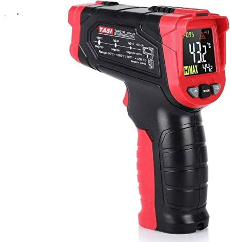 Termometro a infrarossi TA601B Termometro digitale senza Gamma pistola a infrarossi LCD retroilluminato per temperatura interna della cucina Forno a legna(TA601A -50-480 ℃)