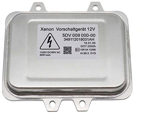 iSpchen Xenon-Scheinwerfer Vorschaltgerät Xenon Scheinwerfer Steuergerät Ersatz für 5DV00900000,5DV 009 000-00,5DV009000-00,12767670,15782392,00040547