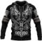 WDBAYXH Viking Mjolnir Thor's Hammer Fenrir Sweatshirt Hoodie, Unisex Norse Tattoo Runes 3D Print Full Zip Lightweight Pullover, Fashion Vintage Personality Casual Jacket,Zip,4XL