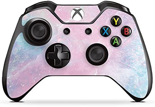 DeinDesign Skin kompatibel mit Microsoft Xbox One Controller Folie Sticker Marmor pink Glitzer Look
