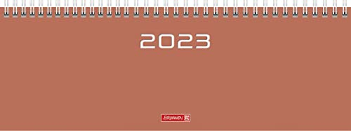 BRUNNEN Wochenkalender Modell 772 2023 Blattgröße 29,7 x 10,5 cm coral