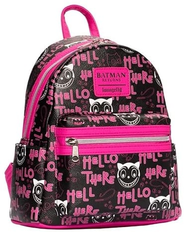 DC Comics Batman Returns 30th Anniversary Catwoman Hello There Mini-Rucksack, Pink, Einheitsgröße, Modern