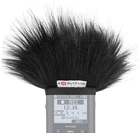 Gutmann Mikrofon Windschutz Fell für Olympus LS-P5 Made in Germany
