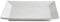 METRO Professional Assiette Plate Macario, Grès, 21 x 21 cm, Carrée, Blanche, 6 Pièces (Blanc, 21 x 21 cm)