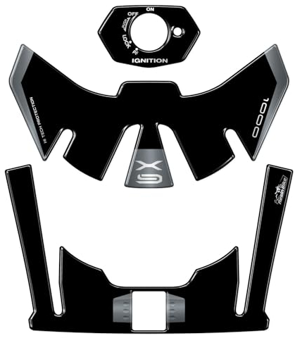 Resin Bike Aufkleber Motorrad Kompatibel Mit Suzuki GSX-S 1000 GX 2024-2025. Schlüsselzone vor Stößen und Kratzern. Aufklebersatz 3D-Harzklebstoff - Stickers Made in Italy