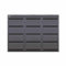 BIO Stefan Dagobert Lot de 3 cache-poubelles de 120 l - En acier galvanisé - Revêtement robuste - Utilisable comme boîte à colis - Pour poubelles - Anthracite