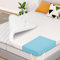 Gel Topper 180x200cm aus 7,5cm Höhe Kaltschaumkern, AprLeaf bequemem Matratzentopper Memory Foam, Kühlende Matratzen Topper mit abnehmbarem Bezug