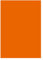 Generisch [23,81€/m²] DIN A3 (30x42cm) Farbfolie selbstklebend 751/332 Tieforange,Orange glänzend glanz Plotterfolie Vinylfolie Bastelfolie Klebefolie Küchenfolie Autofolie Folie