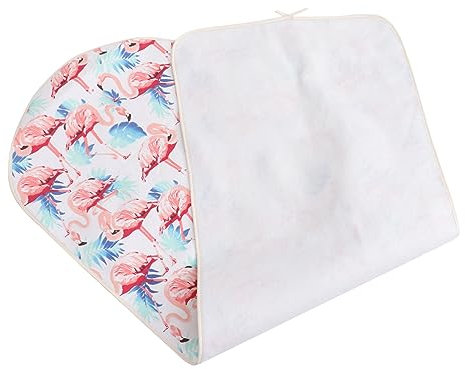 WESIEVYA Standard Ironing Board Cover Flamingo Design Fashion Board Pad Stain Resistant Extra Wide Cover