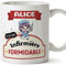 Mugffins Tasses Personnalisables pour INFIRMIÈRE femme - En Français - Cadeau Personalisé- Tu es formidable - Kawaii - 11 oz / 330 ml