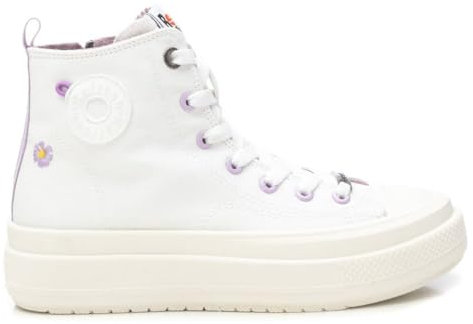 REFRESH - Zapatilla Mujer Blanco - Calzado Cómodo y Versátil - Moda casual - Modelo 17256103 (Talla 40)