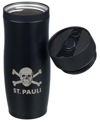FC St. Pauli Thermobecher Totenkopf