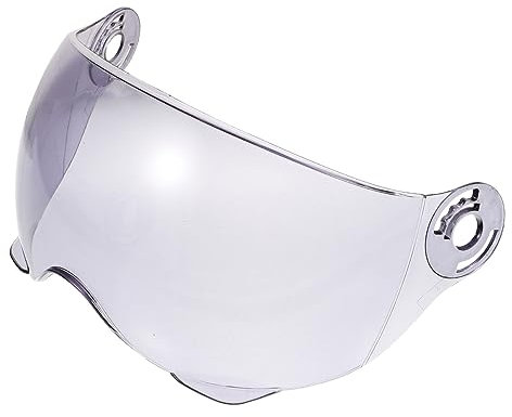Sosoport Motoradhelm Visier Ersatz Passend Sonnenschutz Helmglas Großes Sichtfeld Anti-beschlag Flexibles Kratzfestes Objektiv Für Motorradhelm Wind Regenschutz
