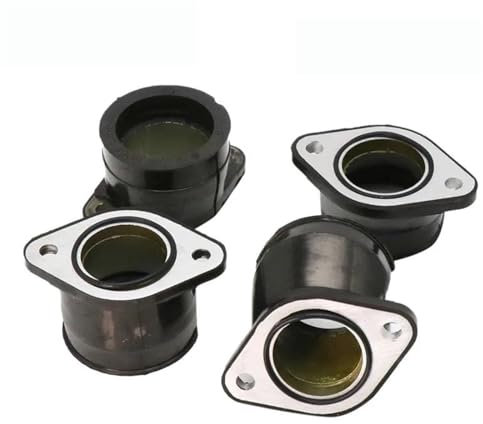UJSSET 6 PCS Moto Carburatore Collettore di Aspirazione Interfaccia Adattatore Giunto Stivali Set per K&awasaki ZR750 ZR-7 1999 2000 2001 2002 2003