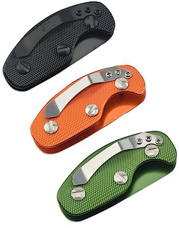 LAPYAPPE Organisateur Clé en Alliage d'Aluminium 3 Pièces, Clips Porte-Clés Compacts et Économiseurs d'Espace, Usage Quotidien et Rangement Pratique