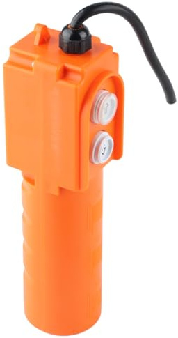 Garosa Interruttore a Pulsante con Ripristino Automatico, Plastica ABS, Sicurezza e Durata Migliorate per Piccole Gru e Paranchi Elettrici 220-380 V
