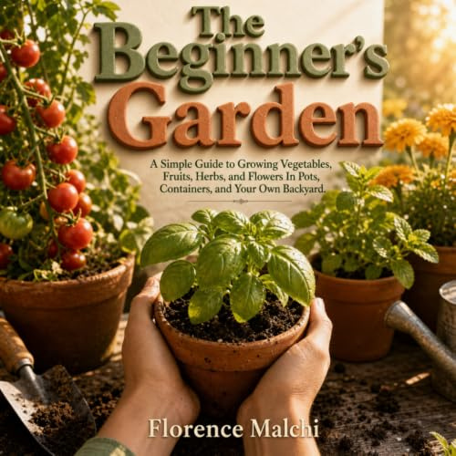 The Beginner's Garden: A Simple Guide to Growing Vegetables, Fruits, Herbs, and Flowers In Pots, Containers, and Your Own Backyard