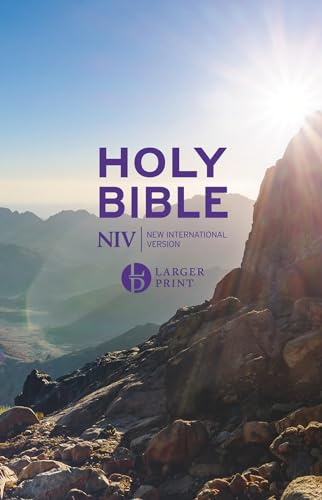 NIV Larger Print Personal Value Hardback Bible (New International Version)