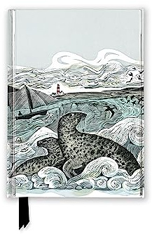 Premium Notizbuch DIN A6: Angela Harding, Das Lied der Seehunde: Unser hochwertiges, liniertes Blankbook mit festem, künstlerisch geprägtem Einband ... Notizbuch DIN A 6 mit Magnetverschluss)