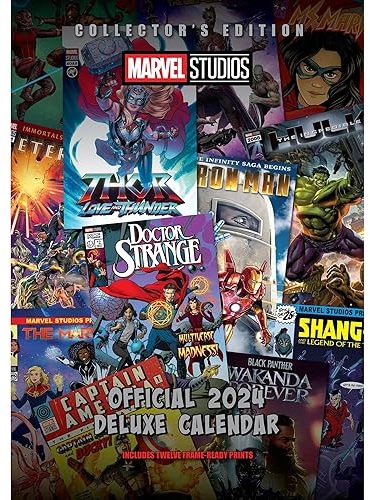Marvel 2024 Special Edition Calendar, Official Product: With Detachable Artwork For Framing