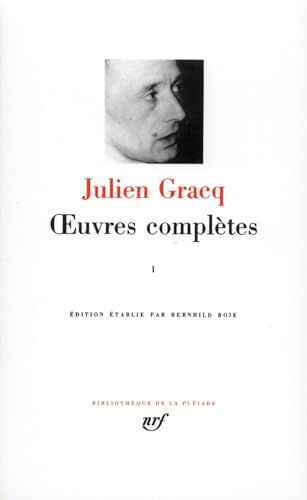 Uvres Completes: Tome 1 (Bibliotheque de la Pleiade, Band 354)