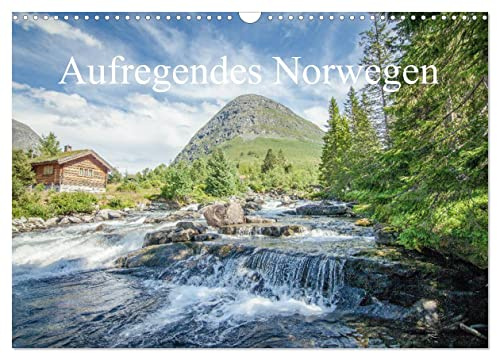 Aufregendes Norwegen (Wandkalender 2026 DIN A3 quer), CALVENDO Monatskalender: Eine Rundtour durch die Berge und die Fjorde Norwegens (CALVENDO Orte)
