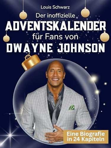 Der inoffizielle Adventskalender für Fans von Dwayne Johnson: 24 Tage mit deinem Star bis Weihnachten. Fanbuch und Biografie in einem. Das ideale Geschenkt für alle Fans.