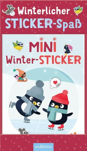 Display Stickerspaß Winterzeit: Sticker-Mal- und Rätselhefte für die Weihnachtszeit ab 4 Jahren
